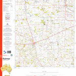 Geoscience Australia Kojonup (2330) digital map