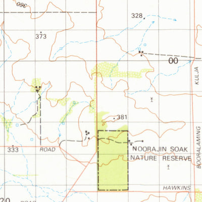 Geoscience Australia Koorda (2336) digital map