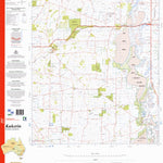 Geoscience Australia Kukerin (2531) digital map