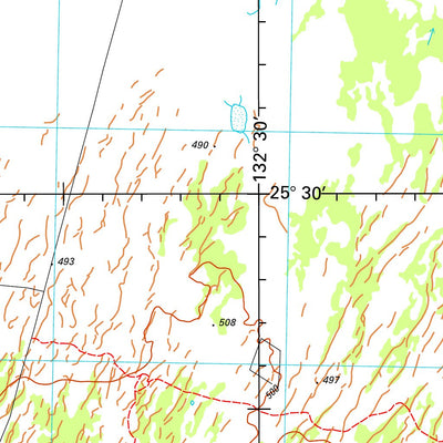 Geoscience Australia Kulgera SG53 - 05 digital map