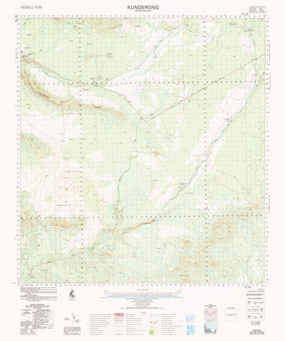 Geoscience Australia Kunderong (2650) digital map