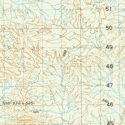 Geoscience Australia Kunderong (2650) digital map