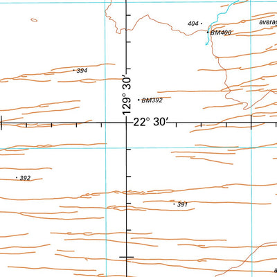 Geoscience Australia Lake Mackay SF52 - 11 digital map