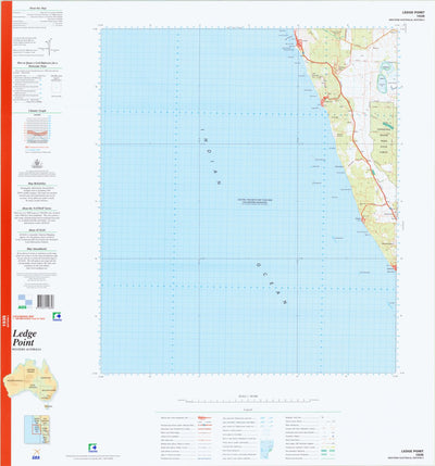 Geoscience Australia Ledge Point (1935) digital map