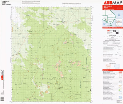 Geoscience Australia Lilydale (6931) digital map