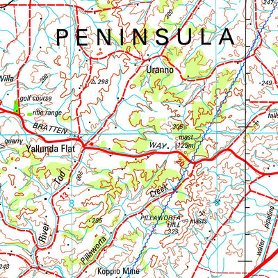 Geoscience Australia Lincoln Special SI53 - 11 digital map