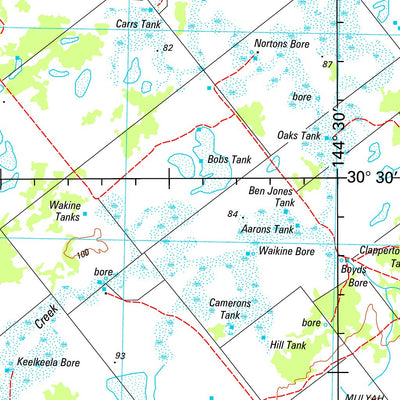 Geoscience Australia Louth SH55 - 09 digital map