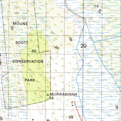 Geoscience Australia Lucindale (6924) digital map