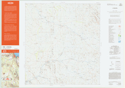 Geoscience Australia Lyndon (1950) digital map