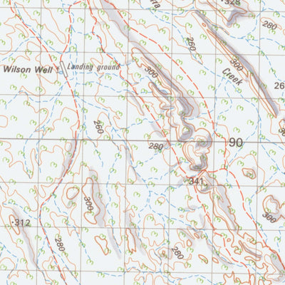 Geoscience Australia Lyndon (1950) digital map