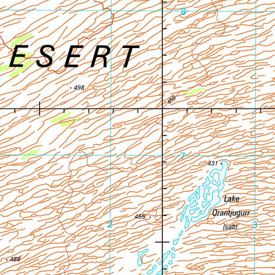 Geoscience Australia MacDonald SF52 - 14 digital map