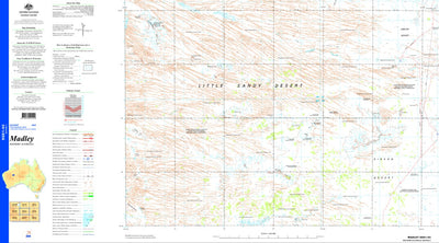 Geoscience Australia Madley SG51 - 03 digital map