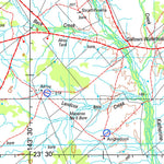 Geoscience Australia Maneroo SF54 - 16 digital map