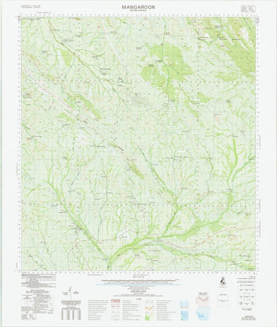 Geoscience Australia Mangaroon (2050) digital map