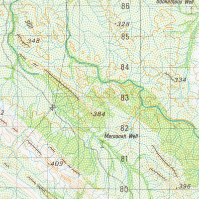 Geoscience Australia Mangaroon (2050) digital map