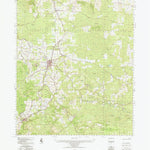 Geoscience Australia Manjimup (2129) digital map