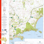 Geoscience Australia Manypeaks Special (2528) digital map