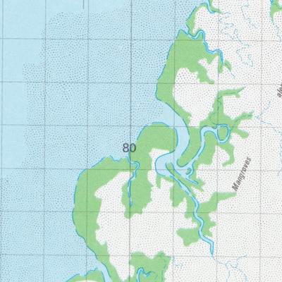 Geoscience Australia Mardie (2055) digital map