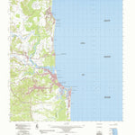 Geoscience Australia Maroochydore (9544-4) digital map