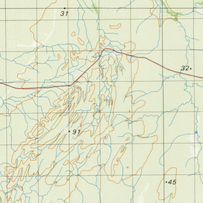 Geoscience Australia Mary River (5272) digital map