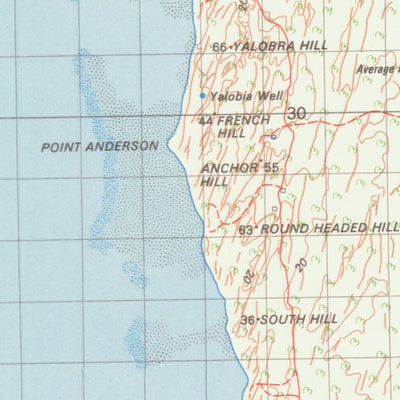 Geoscience Australia Mauds Landing (1651) digital map