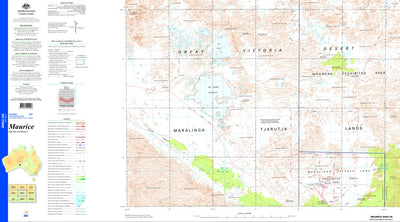 Geoscience Australia Maurice SH52 - 08 digital map