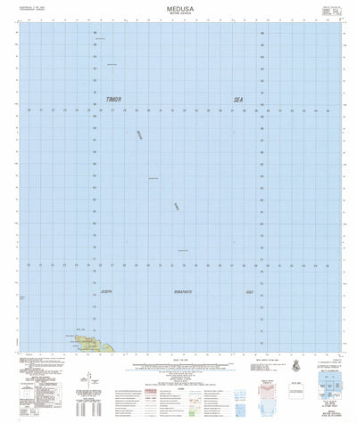Medusa (4568-1) Map by Geoscience Australia | Avenza Maps