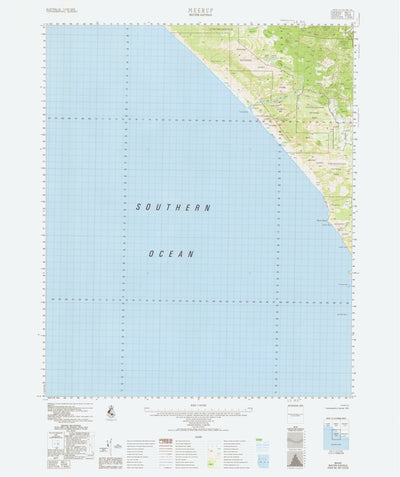 Geoscience Australia Meerup (2028) digital map