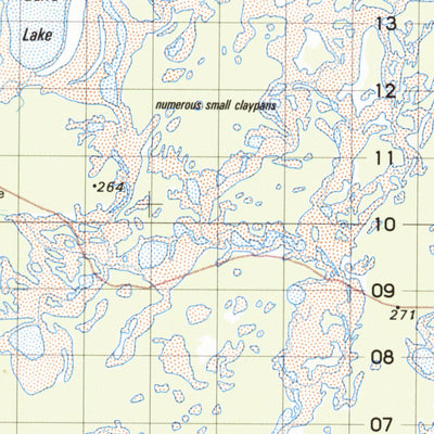 Geoscience Australia Mellenbye (2140) digital map