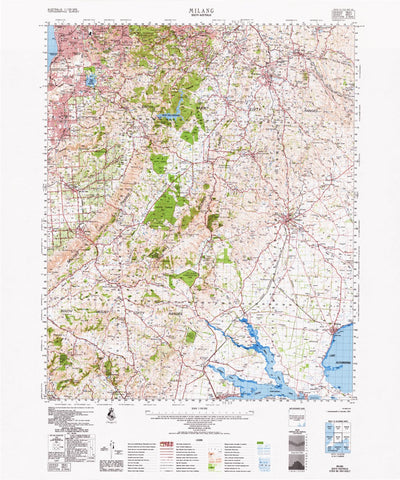 Geoscience Australia Milang (6627) digital map
