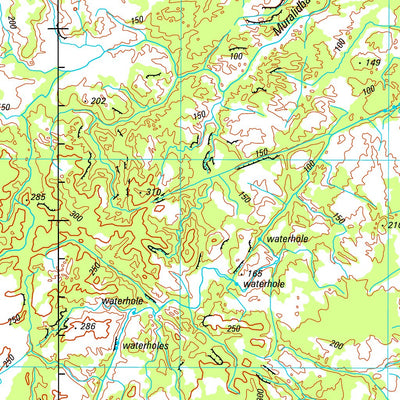 Geoscience Australia Milingimbi Special SD53 - 02 digital map