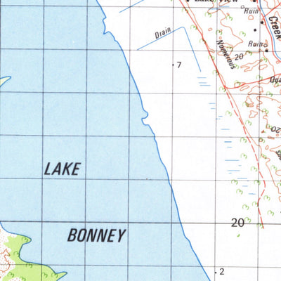 Geoscience Australia Millicent (6922) digital map