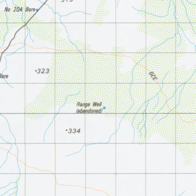 Geoscience Australia Millstream (2354) digital map