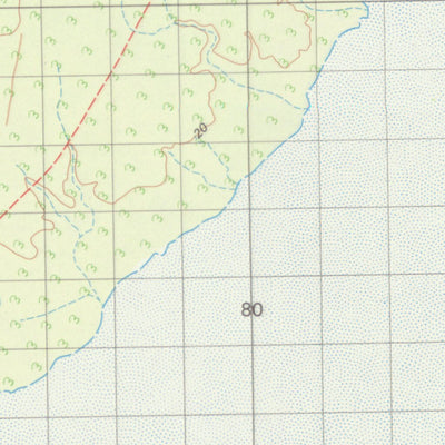 Geoscience Australia Minilya (1650) digital map