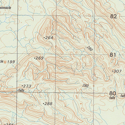 Geoscience Australia Moline (5370-4) digital map