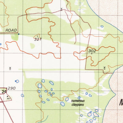 Geoscience Australia Mongers (2238) digital map