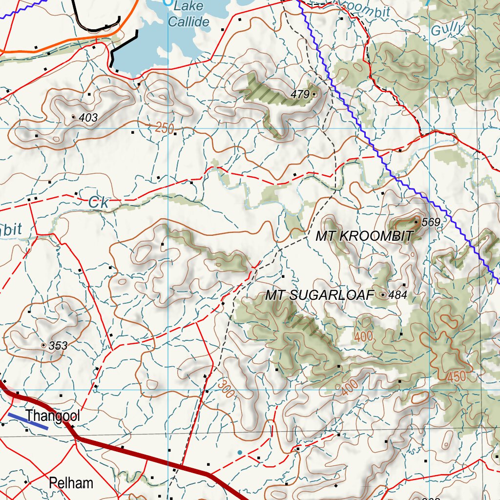Monto G5601 Map by Geoscience Australia | Avenza Maps
