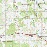 Geoscience Australia Moora (2136) digital map