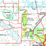 Geoscience Australia Moora SH50 - 10 digital map
