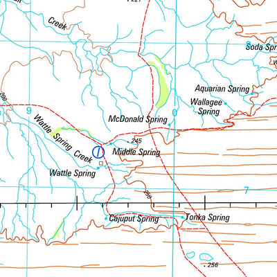 Geoscience Australia Mount Bannerman SE52 - 13 digital map