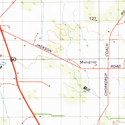 Geoscience Australia Mount Barker (2428) digital map