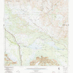 Geoscience Australia Mount Billroth (2454) digital map