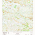 Geoscience Australia Mount Bruce (2552) digital map