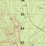 Geoscience Australia Mount Cahill (5472-3) digital map