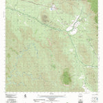 Geoscience Australia Mount Carbine (7964-4) digital map