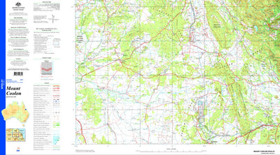 Geoscience Australia Mount Coolon SF55 - 07 digital map