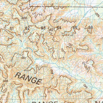 Geoscience Australia Mount George (2653) digital map