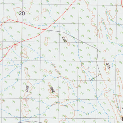 Geoscience Australia Mount Sandiman (1949) digital map