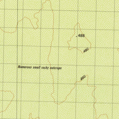 Geoscience Australia Mount Walter (2936) digital map