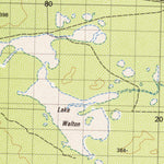 Geoscience Australia Mount Walter (2936) digital map